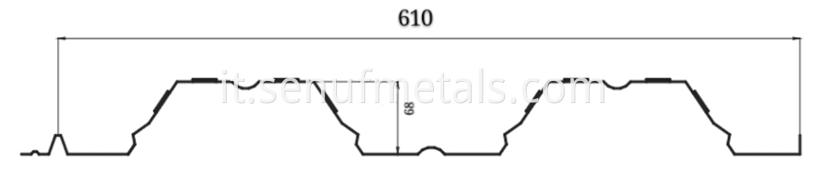 Decking floor drawing